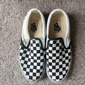 Checkered Vans